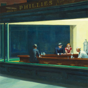 Edward Hopper Nighthawks 1942 Xbox 360 (Includes HDD) Skin
